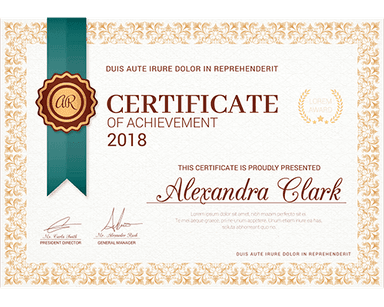 Certificate 5